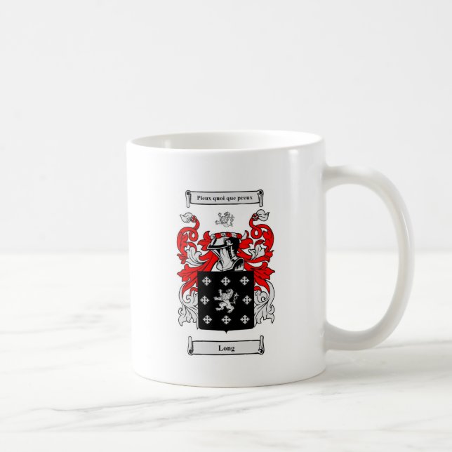 Long Coat of Arms Coffee Mug (Right)