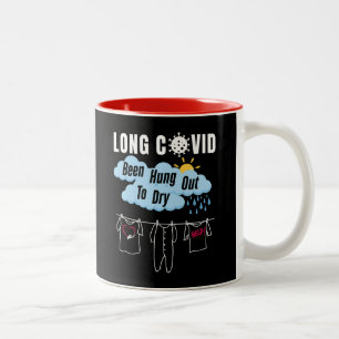 LONG COVID - Been Hung Out To Dry Two-Tone Coffee Mug
