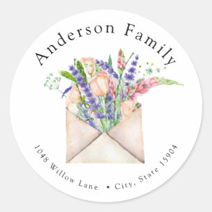 Long Distance Baby Shower by Mail Address Seal