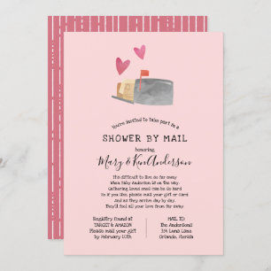 Long Distance Baby Shower by Mail Invitation