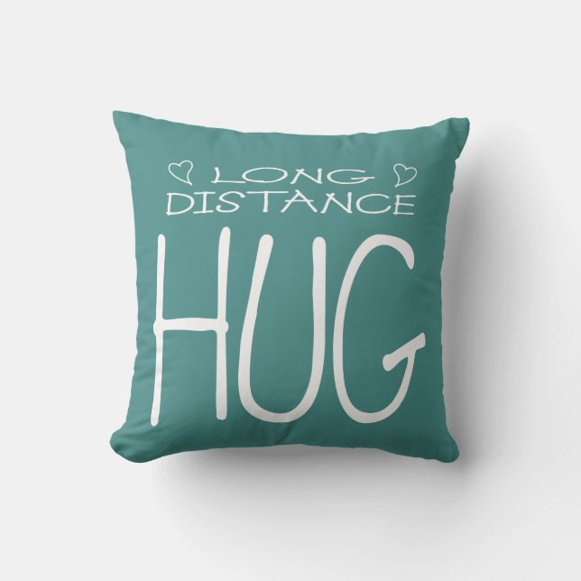 Long Distance Hug Cushion (Front)