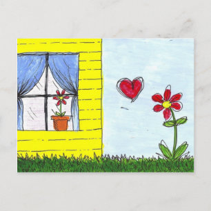 Long-distance Love Postcard
