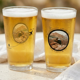 Long Distance Relationship Photo Glass