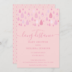 Long Distance Shower / Sprinkle By Mail Invitation