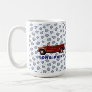 Long drive coffee mug