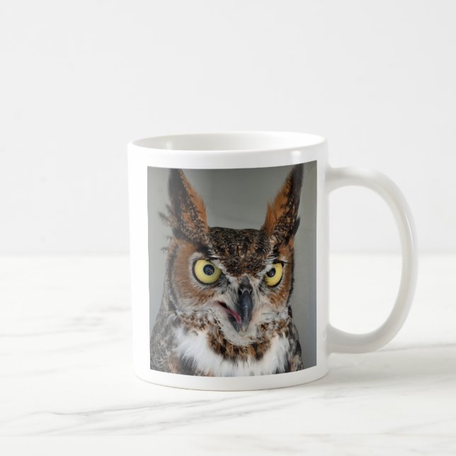 Long-Eared Owl Mug (Right)