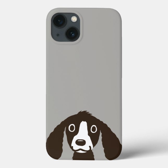 Long Ears Dog Cute Spaniel Case-Mate iPhone Case (Back)