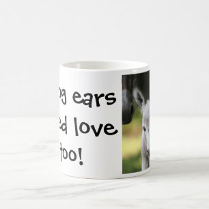 Long ears need love too! coffee mug