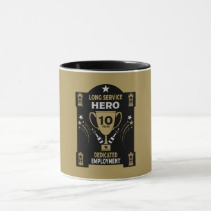 Long Employment Service Recognition Ten years Mug