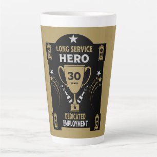 Long Employment Service Recognition Thirty years Latte Mug