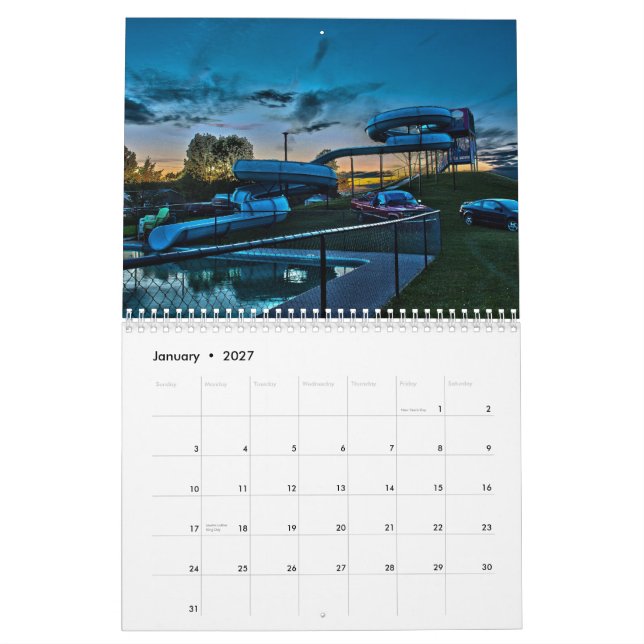 Long Exposure Photography 2013 calendar (Jan 2027)