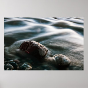 Long exposure sea poster