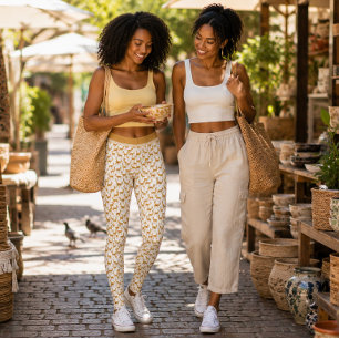 “LONG GAZELLE PRINT” – ACTIVEWEAR LEGGINGS