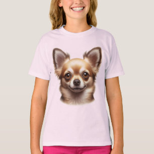 Long hair Chihuahua dog T-Shirt