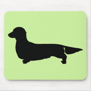 Long Hair Dachshund Mousepad