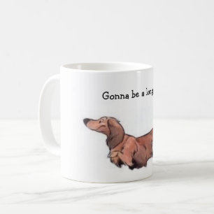 Long Hair Dachshund Mug