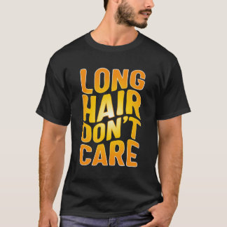 Long Hair Funny Tee Lover Women Hairdresser Salon