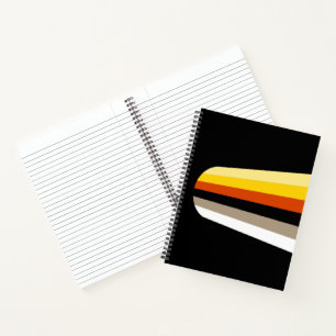 Long Hair Pride Flag Notebook