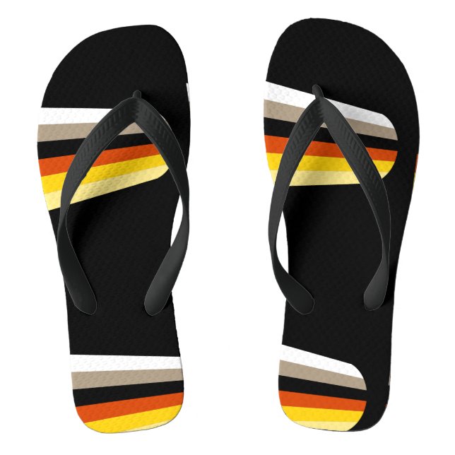 Long Hair Pride Thongs (Footbed)
