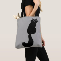 Long Haired Black Cat | Cool Kitty Side Eye