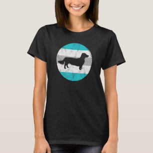 Long Haired Dachshund Gif For Men Women Boys Girls T-Shirt