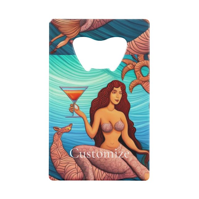 Long-haired Martini Mermaid Thunder_Cove  (Front)