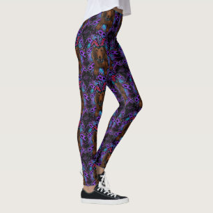 LONG HAIRED RED DOXIE        LEGGINGS