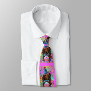 LONG HAIRED RED DOXIE TIE