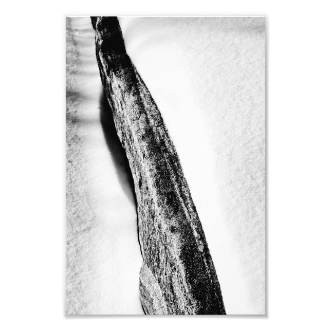 long hard cold lonely photo print (Front)