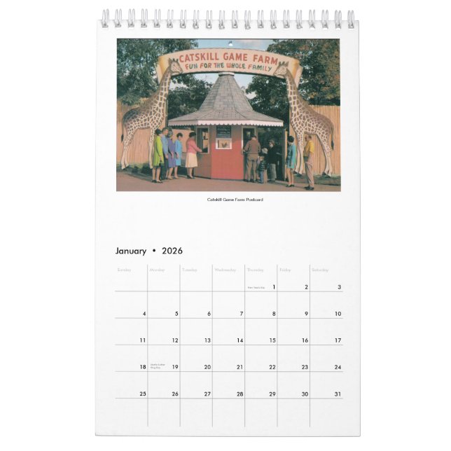 Long Island and NYC Places No More 2014 Calendar (Jan 2026)