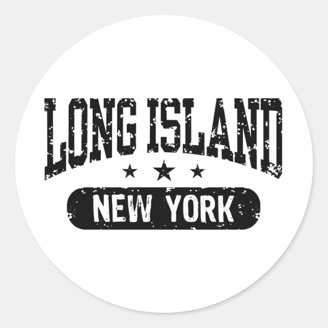 Long Island Classic Round Sticker (Front)