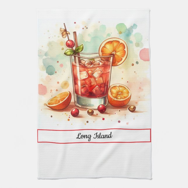 Long Island Cook Bath Tea Towel (Vertical)