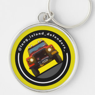 LONG ISLAND DEFENDERS KEY RING