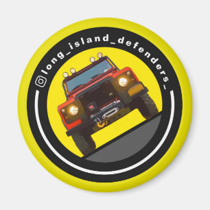 LONG ISLAND DEFENDERS MAGNET