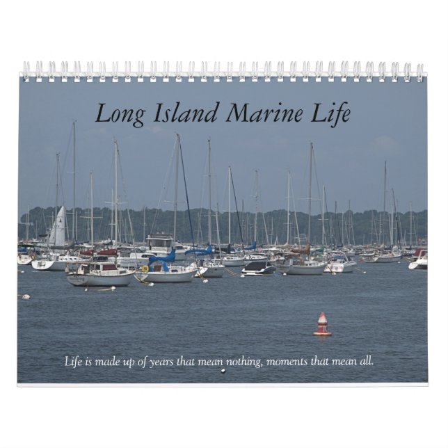 Long Island Marine Life Calendar (Cover)