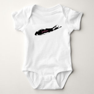 long island native onsie baby bodysuit