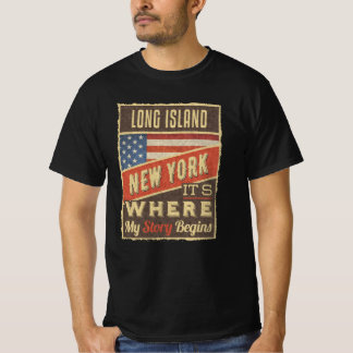 Long Island New York T-Shirt