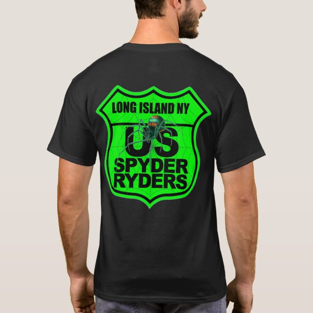 Long Island NY Chapter - Logo 2-Sided Green T-Shirt (Back)