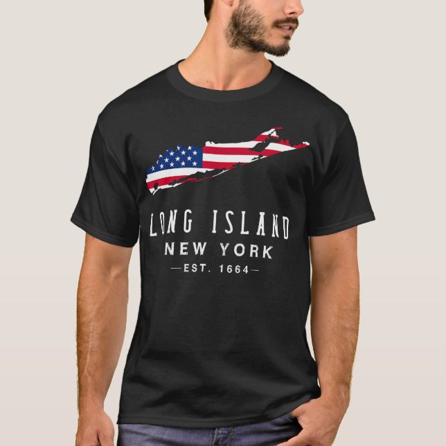 Long Island Ny Souvenir Tee Native Long Islander M (Front)