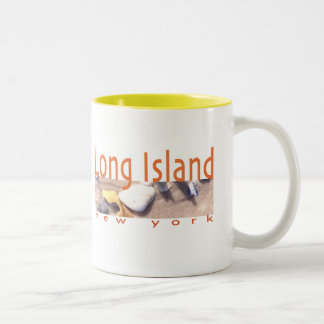 Long Island NY Two-Tone Coffee Mug
