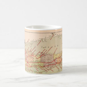 Long Island Vintage Map Mug