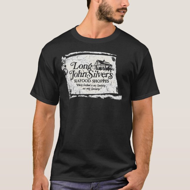 Long John Silver&x27;s Classic T-Shirt (Front)