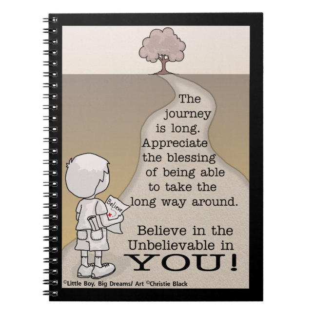 Long Journey Notebook (Front)