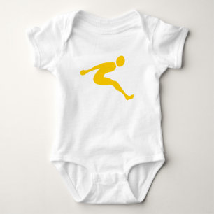 Long Jump - Amber Baby Bodysuit