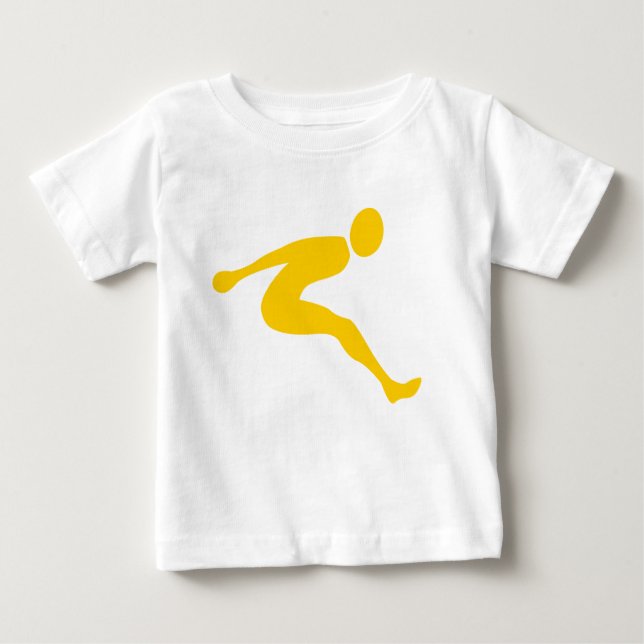 Long Jump - Amber Baby T-Shirt (Front)