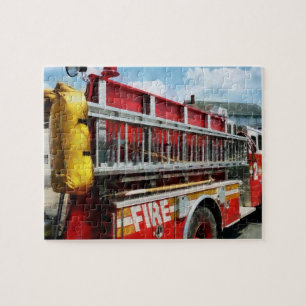 Long Ladder on Fire Truck Jigsaw Puzzle