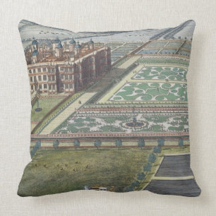Long Leate engraved by Johannes Kip (c.1652-1722) Cushion