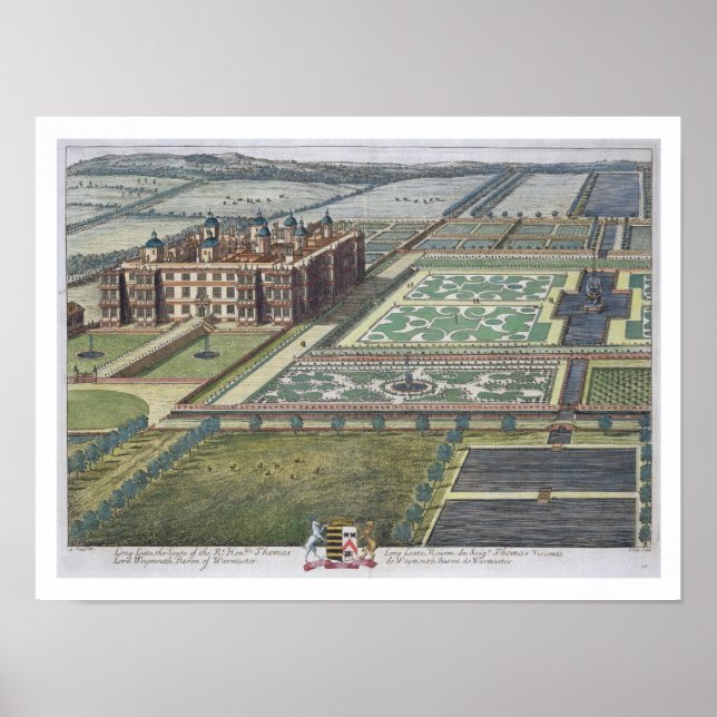 Long Leate engraved by Johannes Kip (c.1652-1722) Poster (Front)