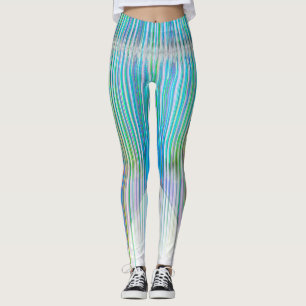 Long Legs abstract art leggings