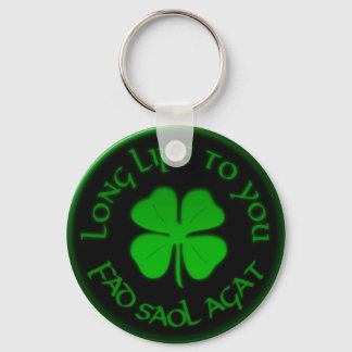 Long Life To You Irish Saying Key Ring